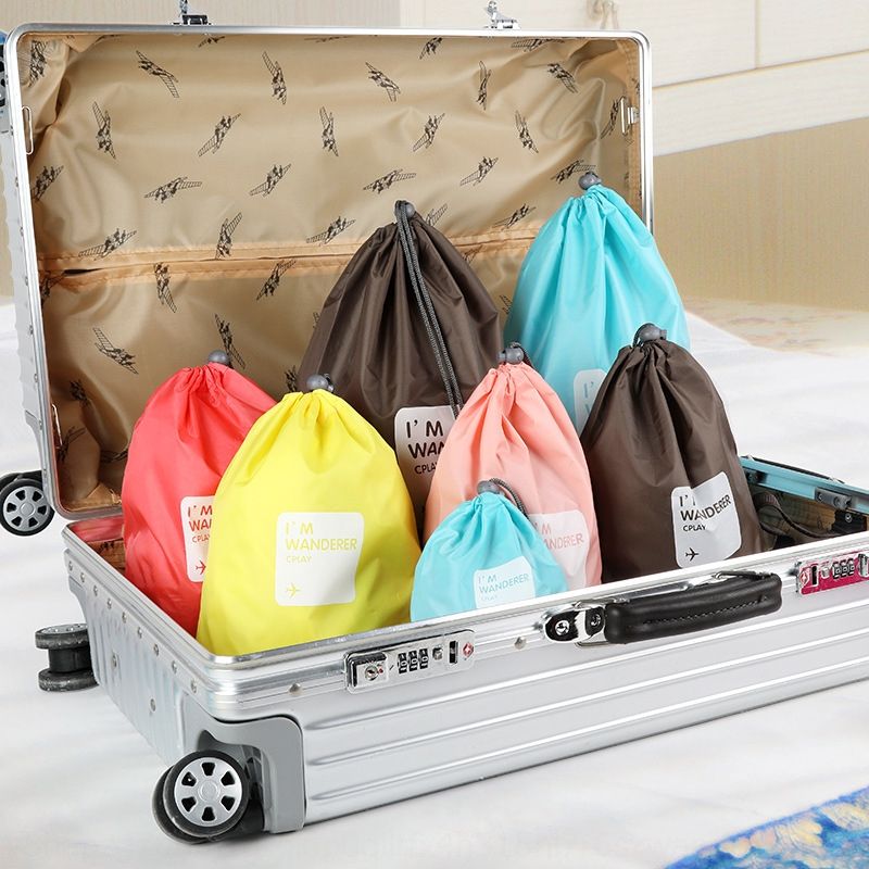 travel clothes packing bags