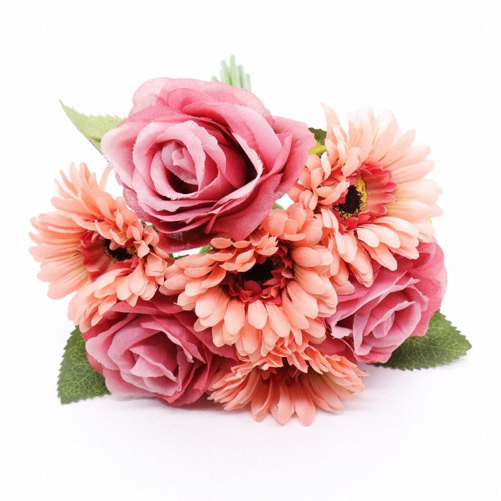 2020 7 Heads Artificial Flowers For Diy Home Table Decoration Wedding Birthday Party Valentines Day Gift Home Decoration Icdk From Cnwalmart 22 98 Dhgate Com dhgate com