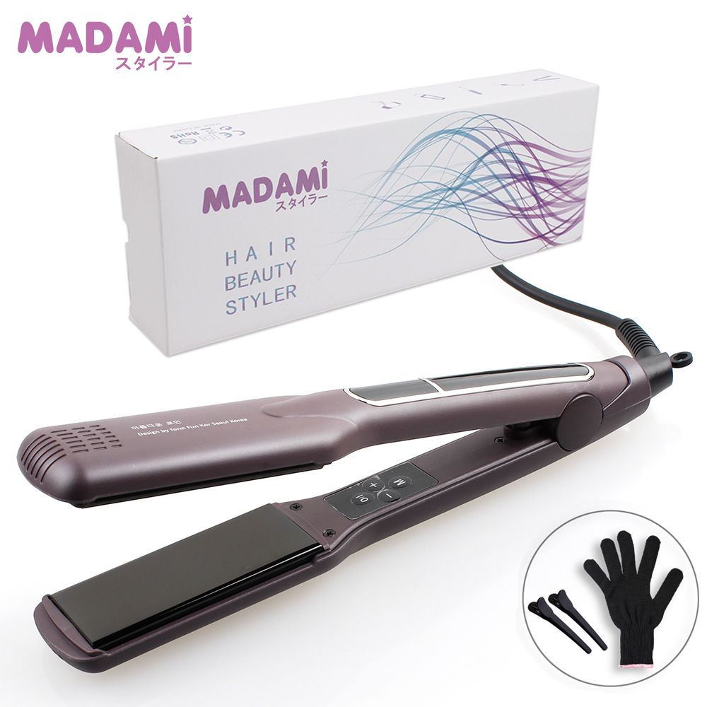 wide flat irons for hair