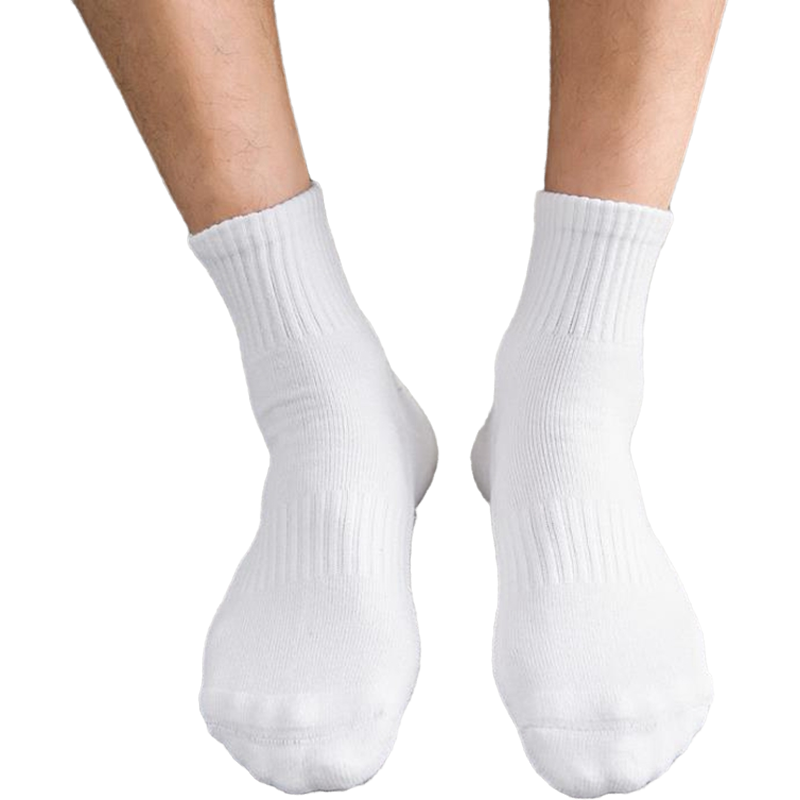 mens black sports socks