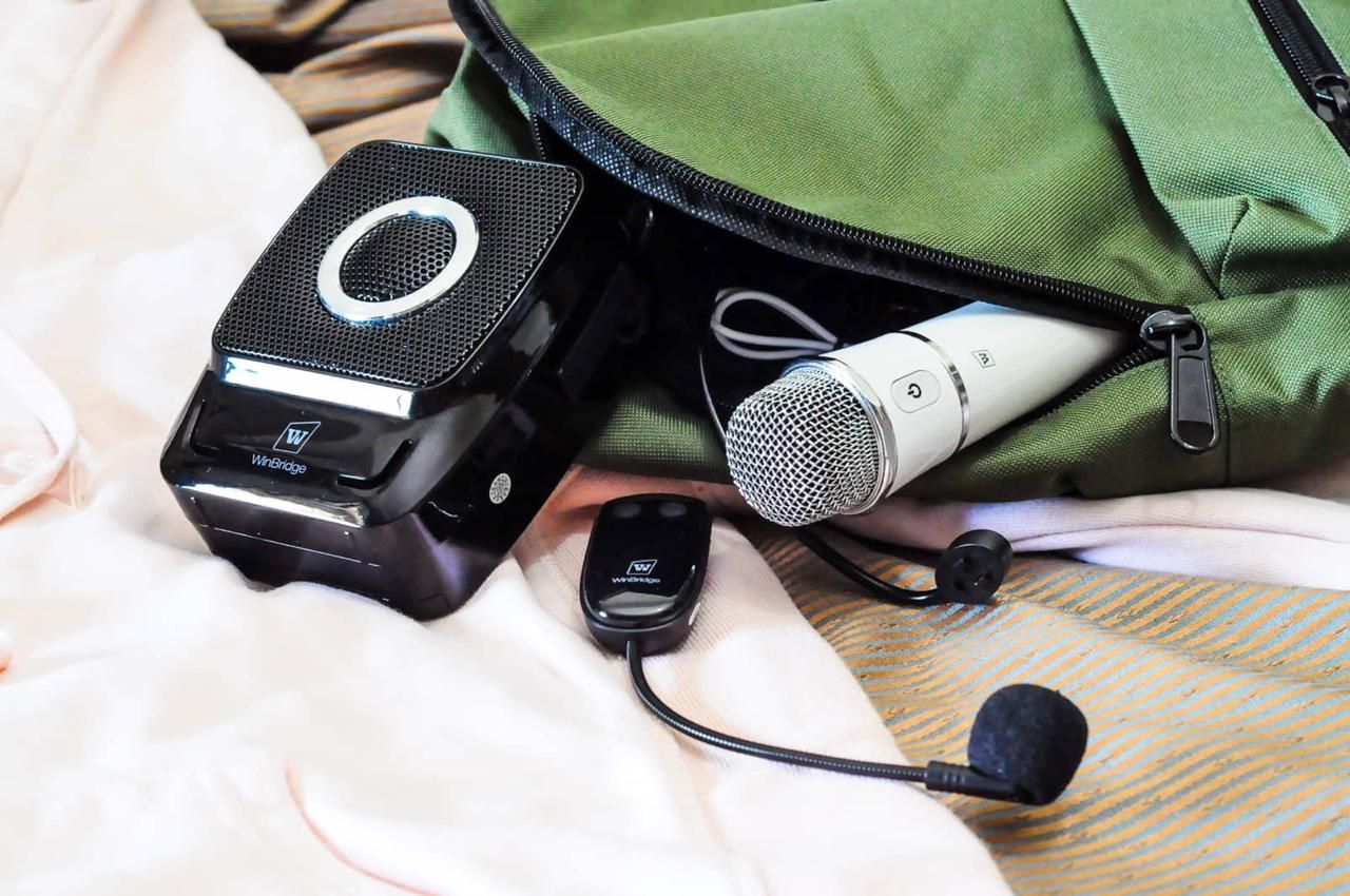 portable pa system with bluetooth