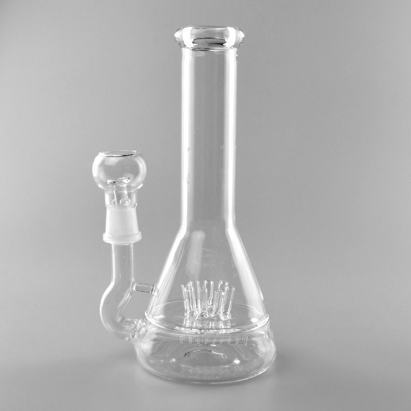 Thick Glass Water Pipe hookah Beaker 9Inch 