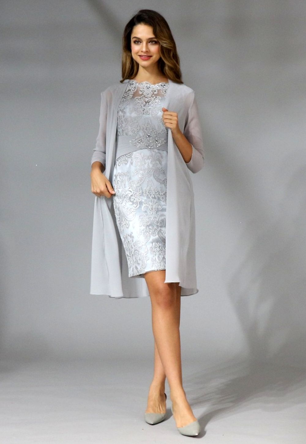 silver jacket for formal dress