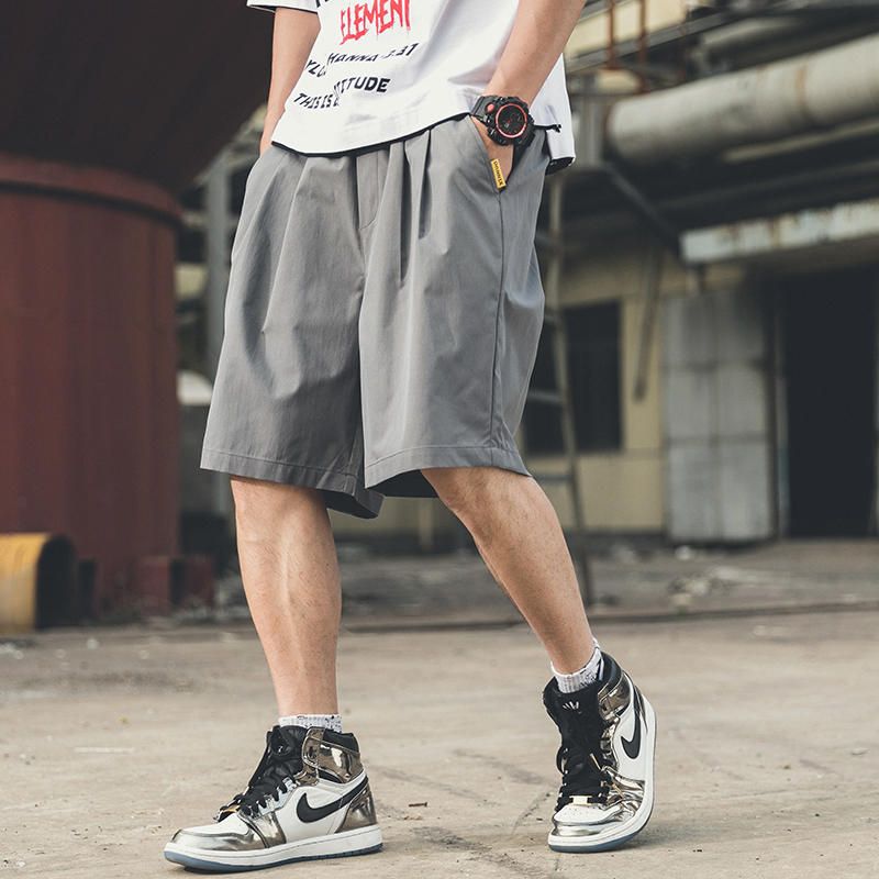 Мужские Шорты Широкие Ноги Тонкий Hip Hop Главная Пять Point Beach Pants Красный Большой Размер Сыпучие Шорты Мужские Спорт От 2 679 руб.