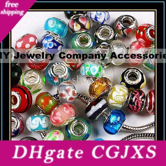 pandora glass bead charms