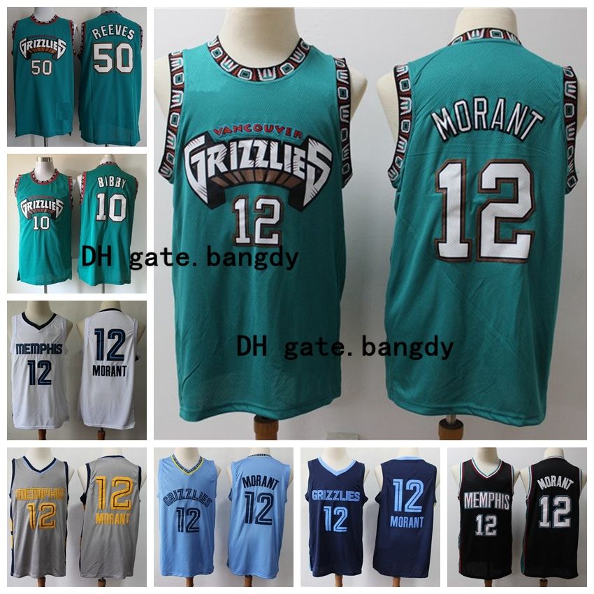 ja morant retro grizzlies jersey