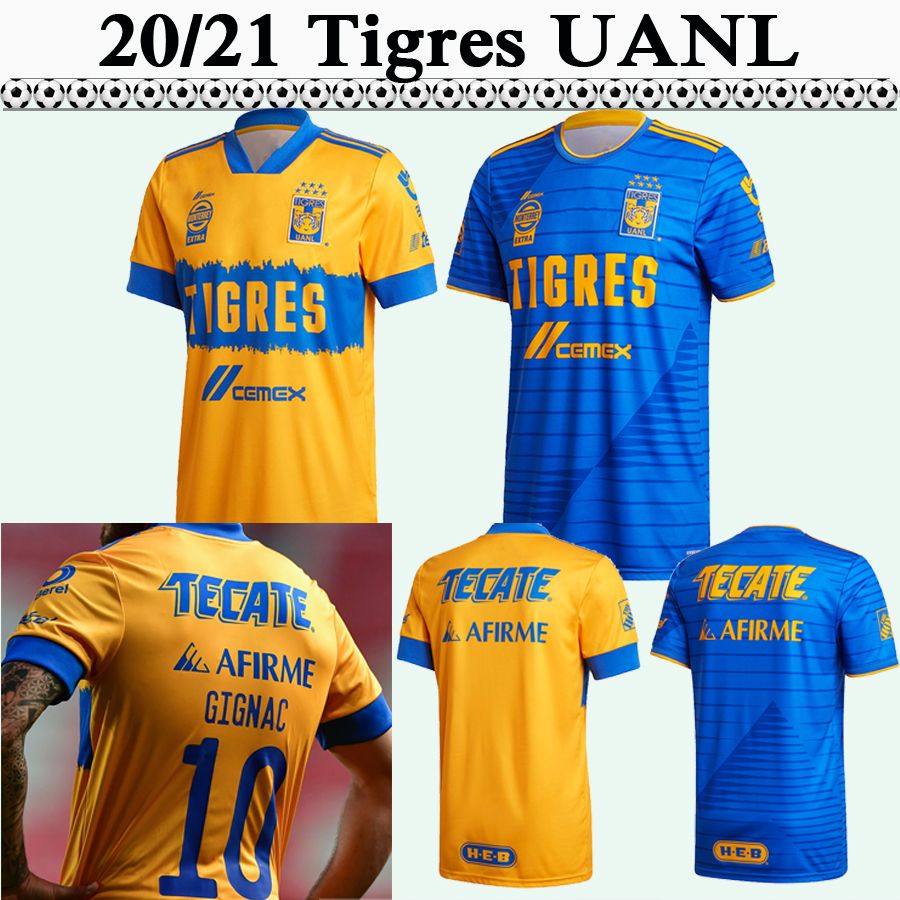 tigres uanl jersey 7 stars
