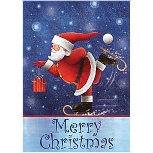 1PC Christmas Santa Claus Flags Indoor Outdoor Home Garden Party Xmas Decor 1PC Christmas Santa Claus Flags Indoor Outdoor Home Garden Party Xmas Decor