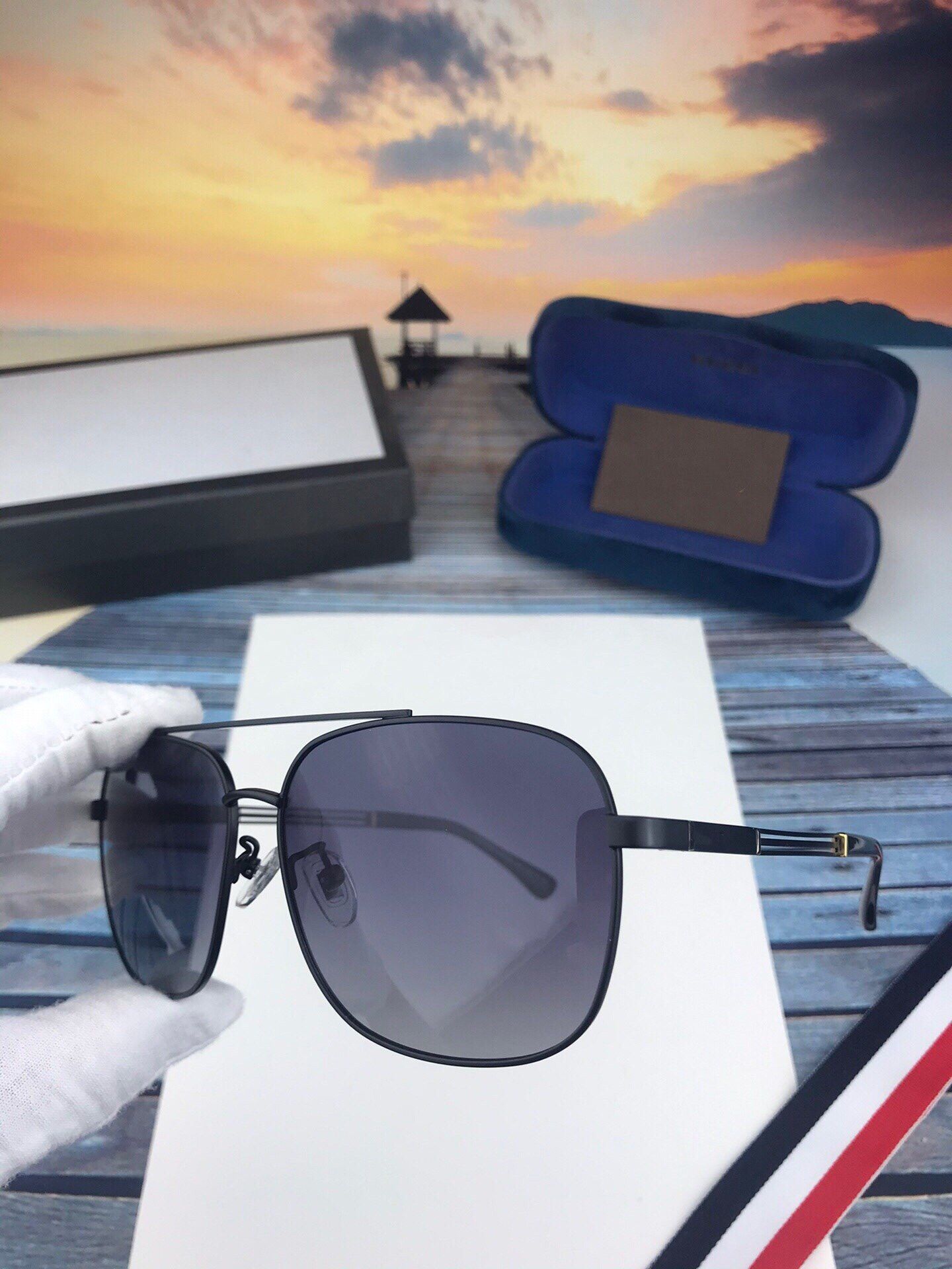 2020 New Fashion Sunglasses Top Brand Designer Sunglasses Men Square