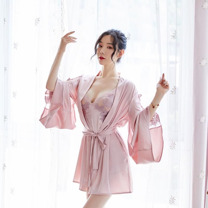 three piece night dress