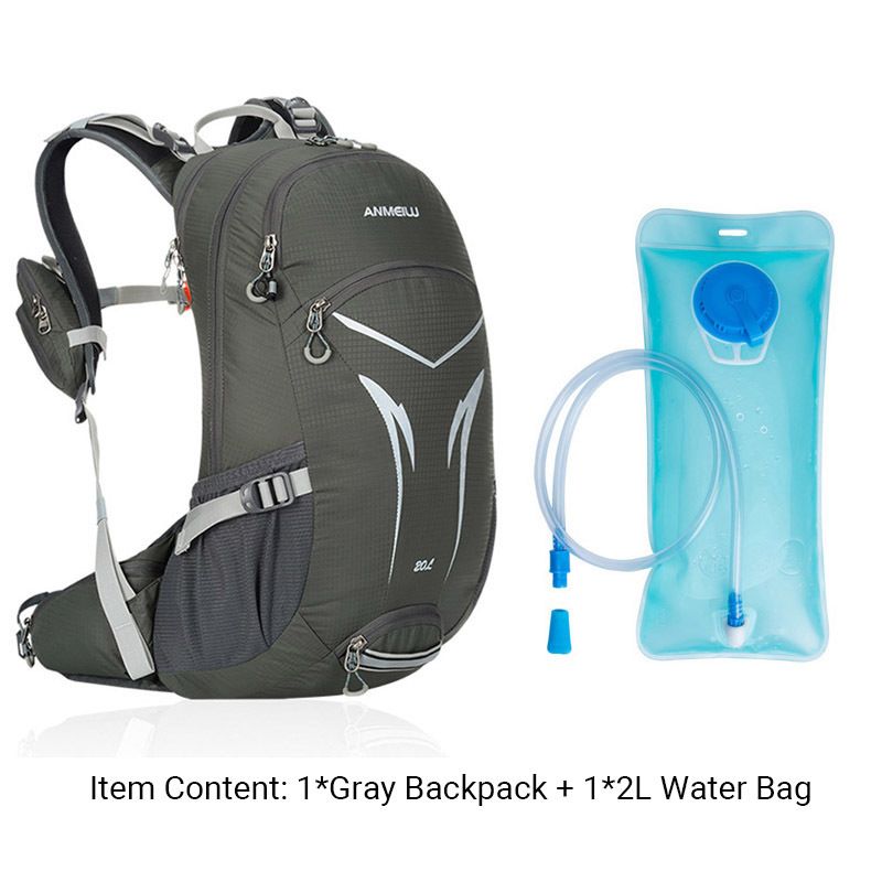 Gray with Water Bag