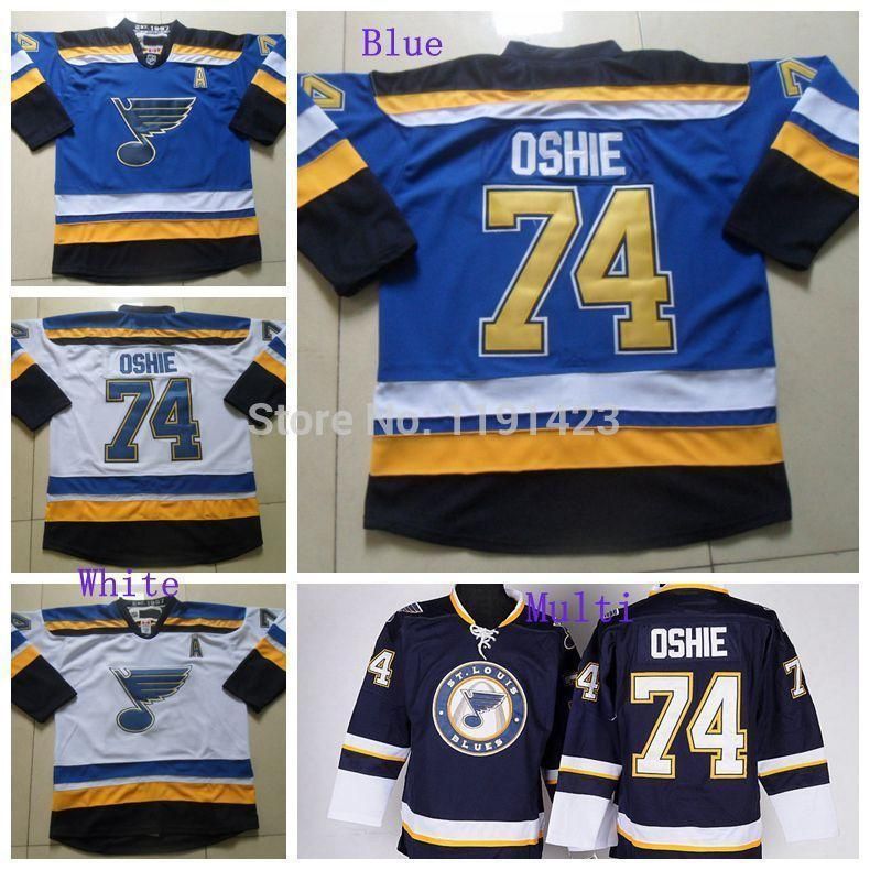 TJ Oshie #74 St. Louis Blues Jersey