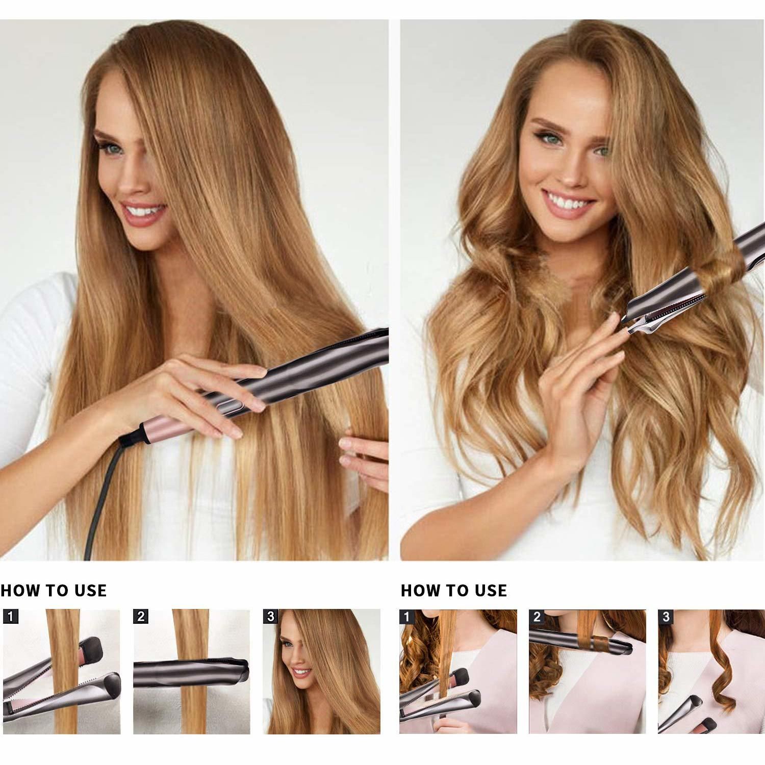 curl and straight confidence how to use
