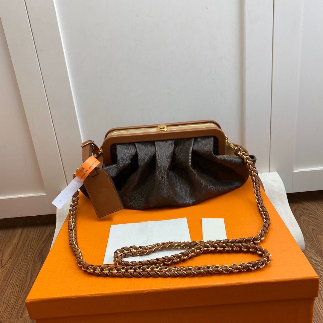 2020 Fashion High Quality BOURSICOT EW Women Ylon Leather Tote Designer Shoulder Handbag Bag ...