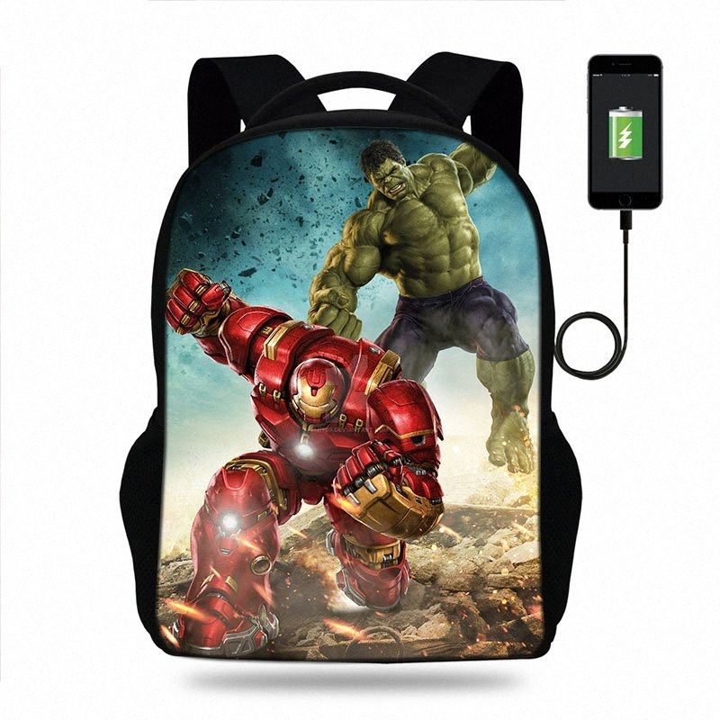 iron man book bag