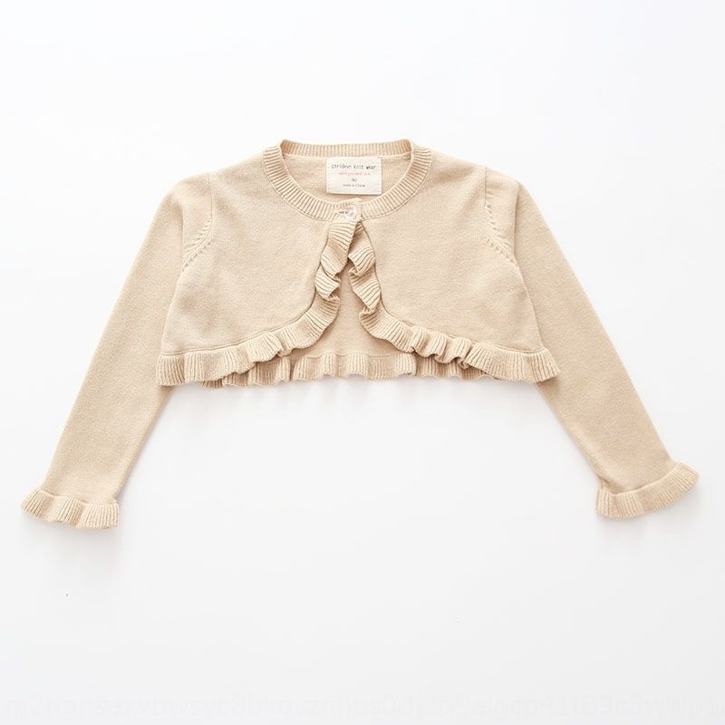 baby girl cream bolero cardigan