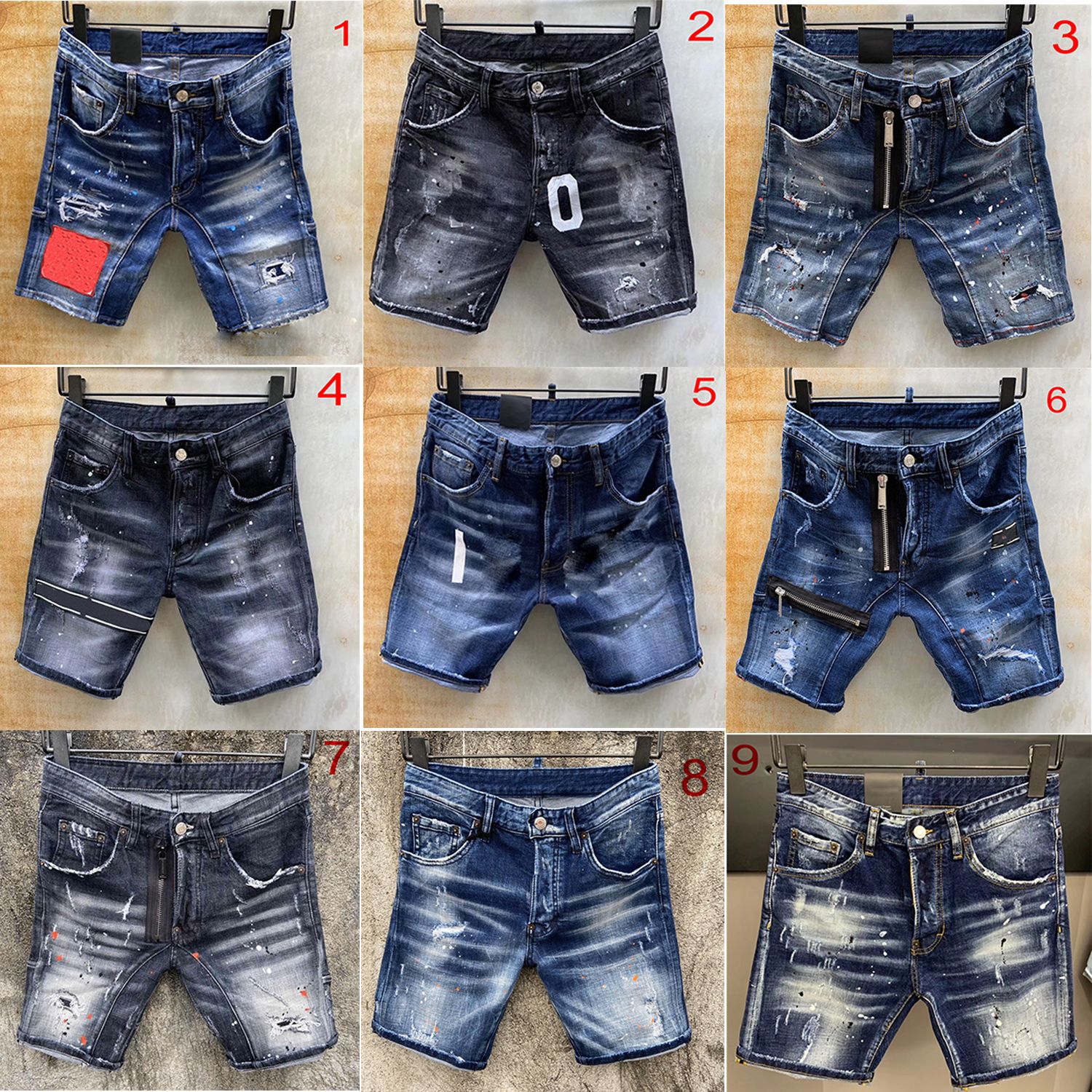 Compra Hombres Pantalones Cortos Jeans Rectos Jeans Denim Jeans Casual Jean  Club De Noche Azul Algodón Verano Pantalones Italia Estilo Hip Hop  Pantalones Barato | Entrega Rápida Y Calidad | Es.Dhgate