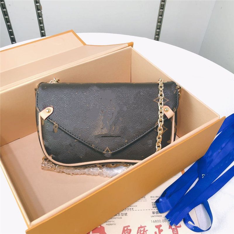 L Louis Designer Vuitton Handbags LV Fashion Bag Leather Shoulder Crossbody Bags Handbag Purse ...