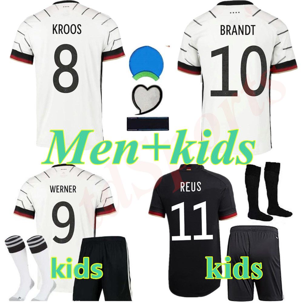 2020 Germany 2020 Soccer Jersey Home Away Kit Hummels Kroos Draxler Reus Muller Gotze Kimmich Gundogan 20 21 Football Shirt Uniforms Men Kids Kit From Tdsports 9 95 Dhgate Com