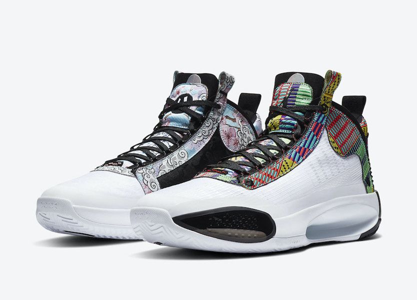 Compre Crianças AJ34s Rui Hachimura Tênis De Basquete Jumpman 34 Branco  Preto Homens Mulheres Esportes Sapatos Com Caixa Tamanho 36 46 Barato |  Entrega Rápida E Qualidade | Pt.Dhgate