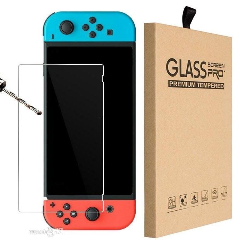 Clear Tempered Glass Screen Protector Film For Nintendo Switch