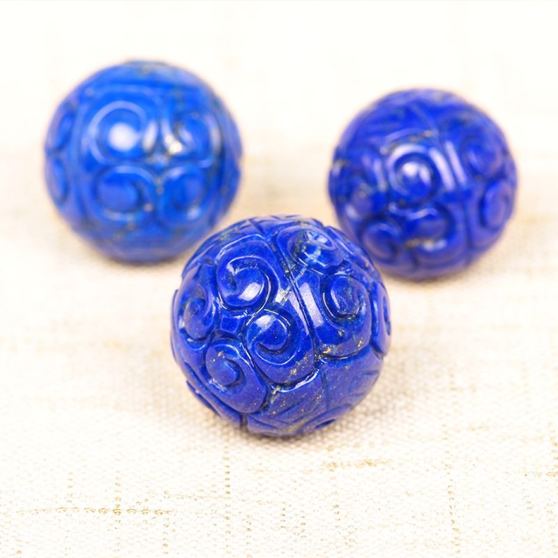 lapis lazuli beads from afghanistan
