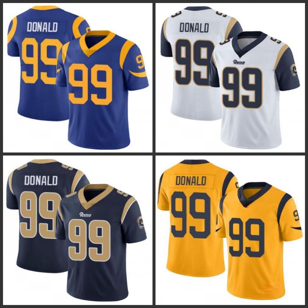 aaron donald gold jersey