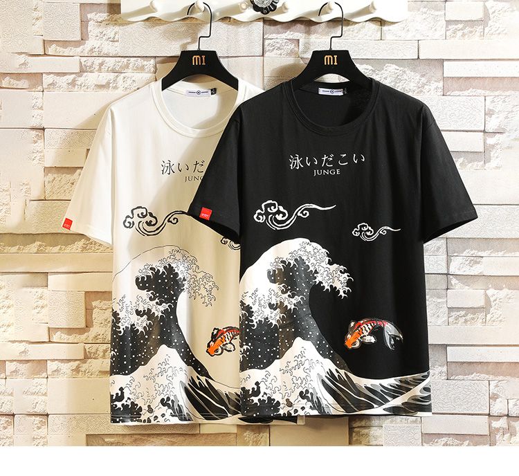 oversized anime tees
