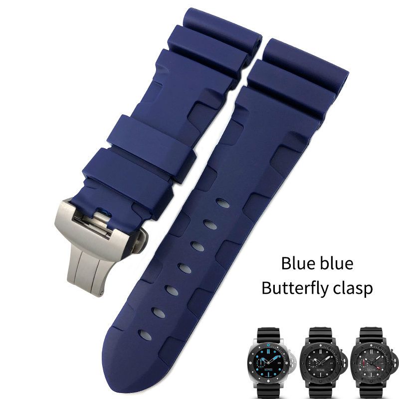 24mm Blue folding buckle