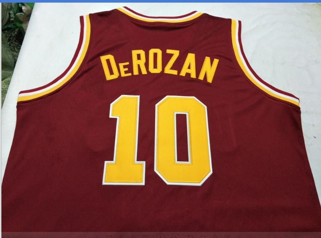 usc derozan jersey