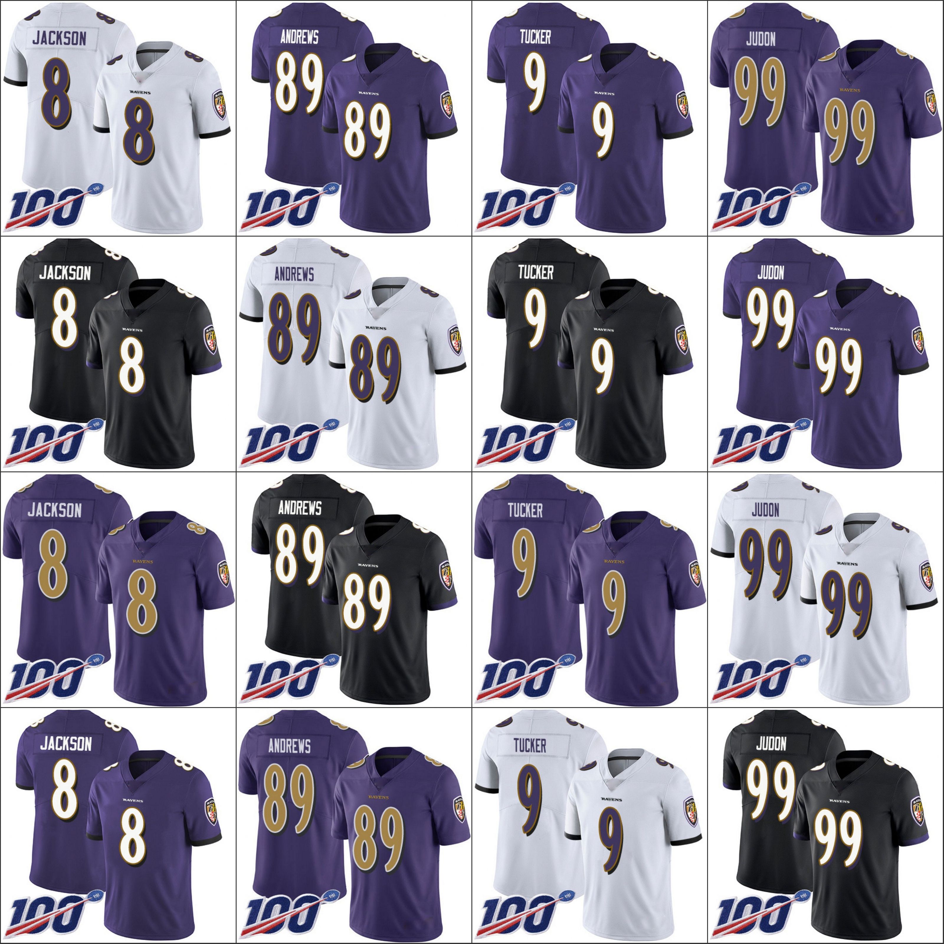 lamar jackson jersey nfl 100