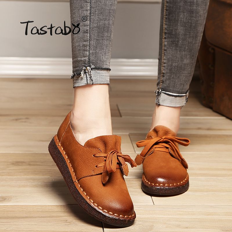 womens tie up loafers