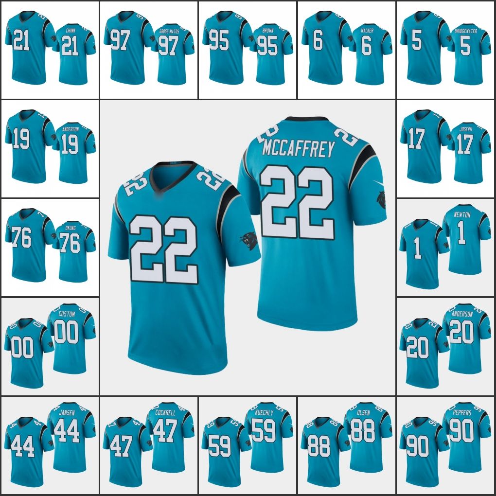 cam newton jersey blue youth