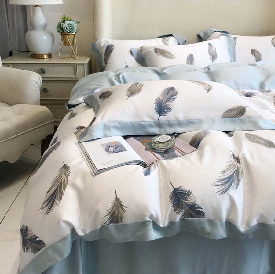 feather duvet set