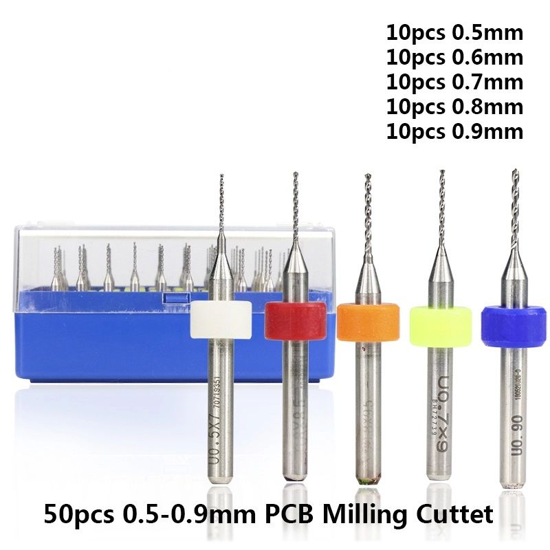 10pcs 1.9mm PCB Print Circuit Board Drill Bits CNC Drill Bits