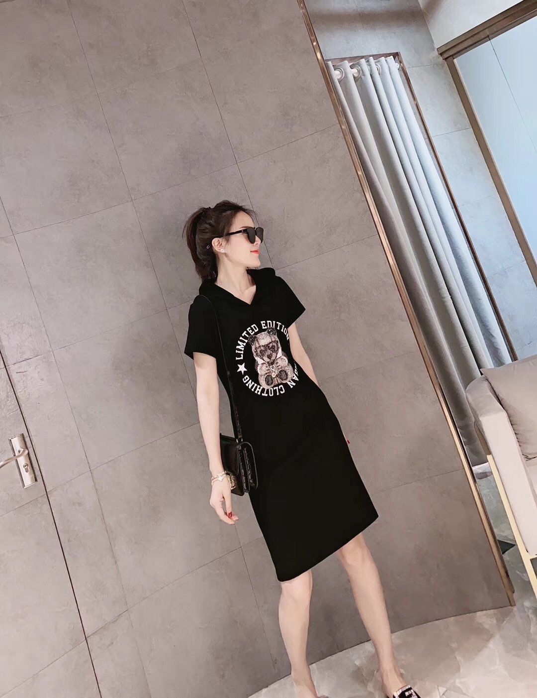 cute black two piece outfits