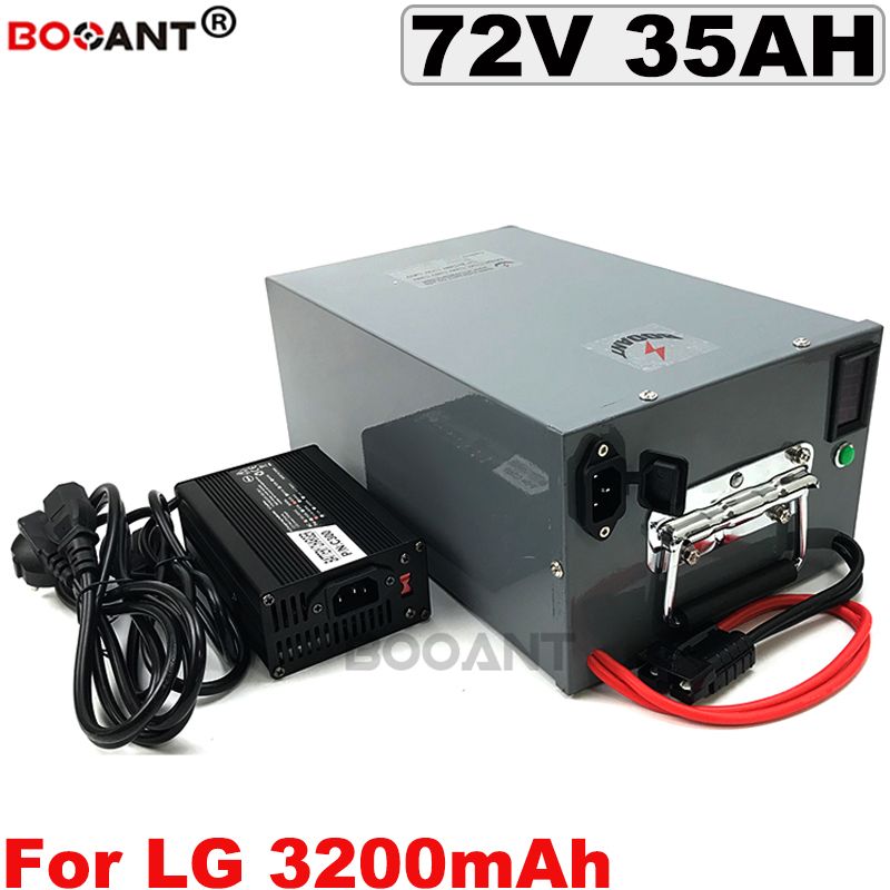 72v E Bike Lithium Battery Pack For Lg 18650 Cell 35ah 3000w Electric Bicycle With A Metal Box 5a Charger Autocraft Battery Battery Car From Liuzedongkkkk 1 136 57 Dhgate Com
