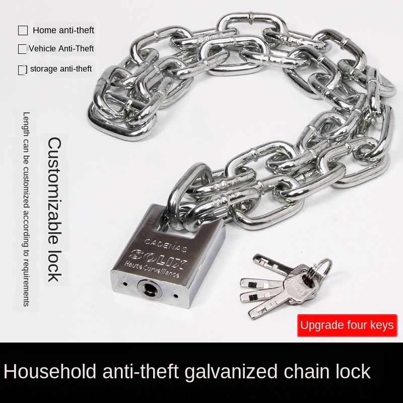 anti theft chain and lock