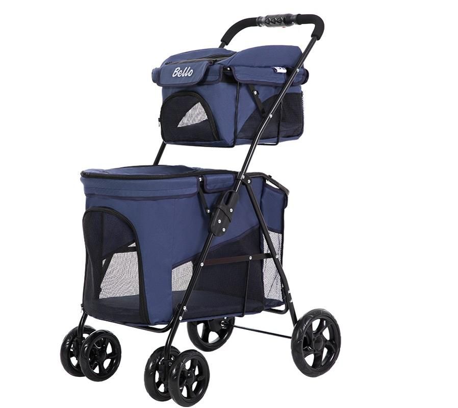 twin dog stroller