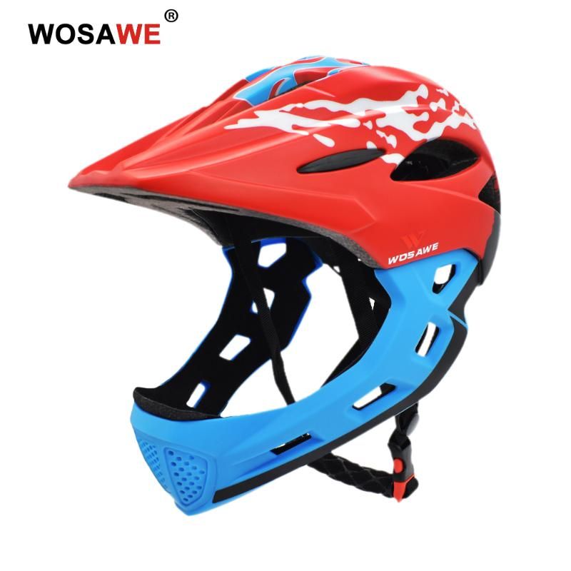 Wosawe Kids Bike Helmet Children Full Face Helmet Integrally Molded Skateboard Roller Balance Bike Outdoor Sports Agv Motorcycle Helmets Amazing Motorcycle Helmets From Liangpi01 48 58 Dhgate Com