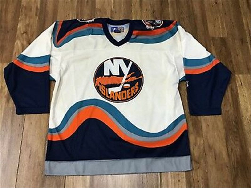 New York Islanders Pro Authentic CCM Wave White 58 Jersey Team Issue Zdeno  Chara