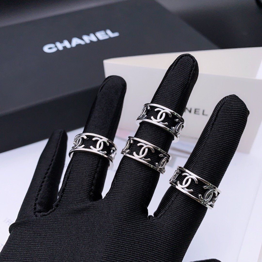 de diseño Love Chanel anillo de los anillos de de diseño para las