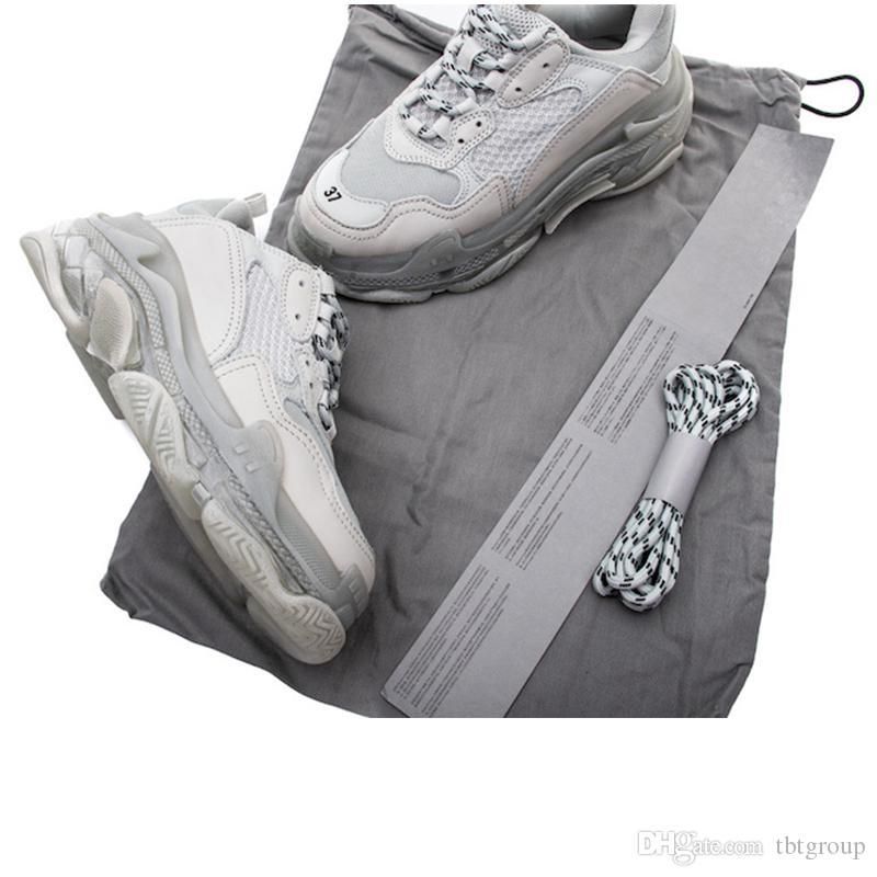 balenciaga triple s pearl grey