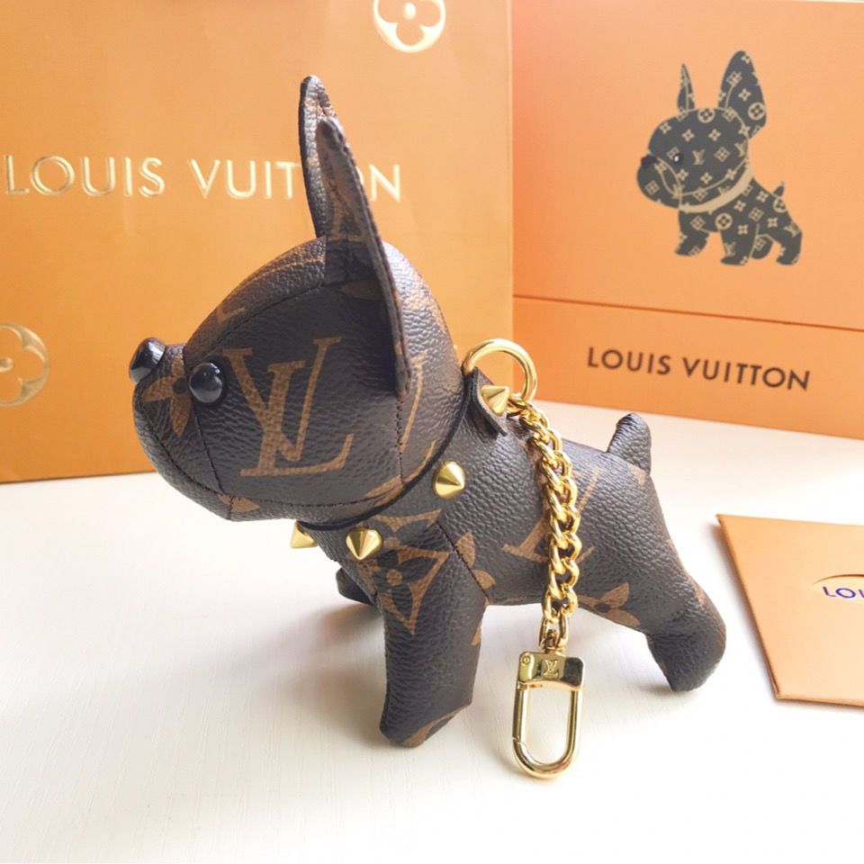 louis vuitton french bulldog bag charm