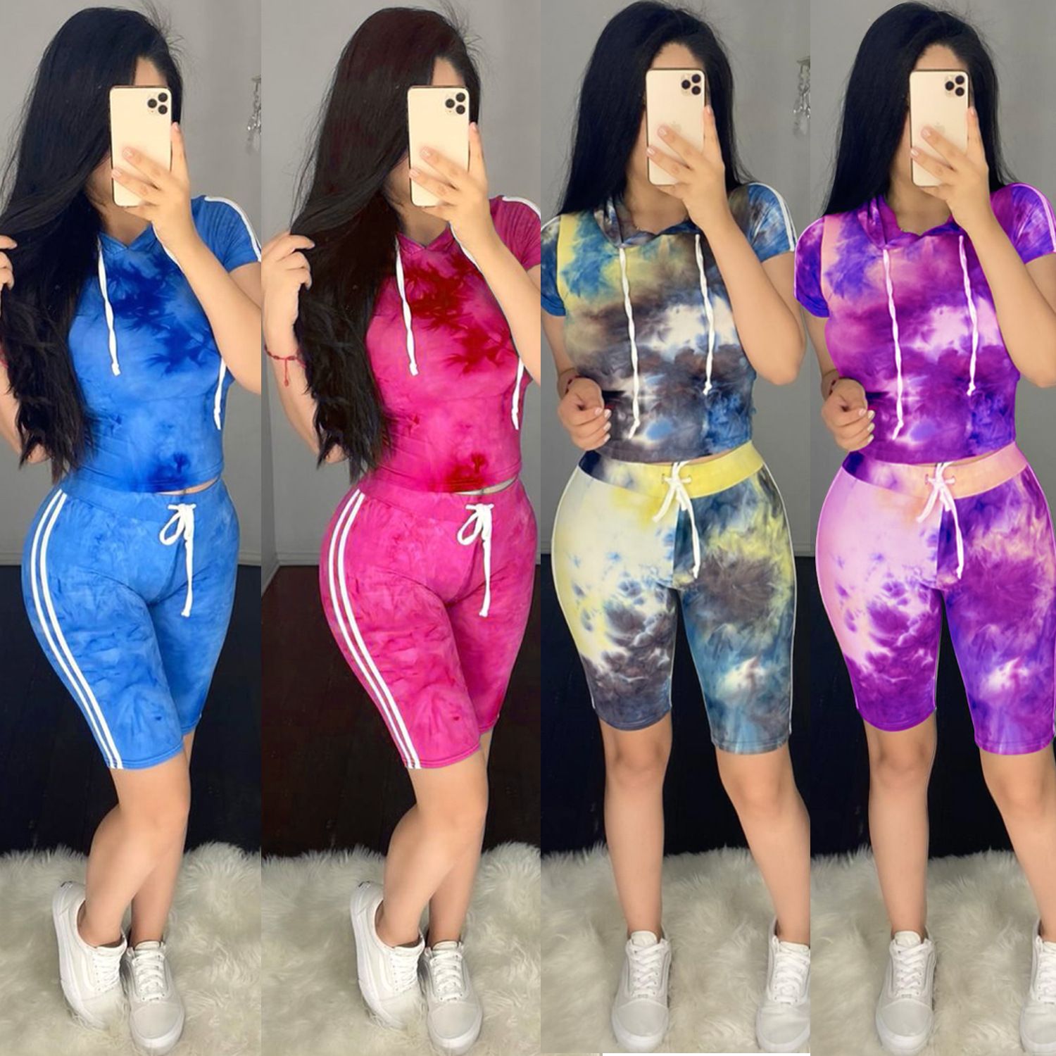 shorts sweatsuit set