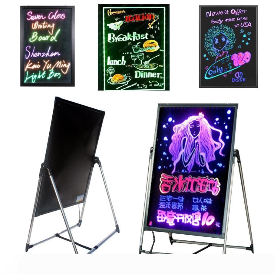 Best Quality LED Neon Blackboard Bar Special Service Restaurant Unique