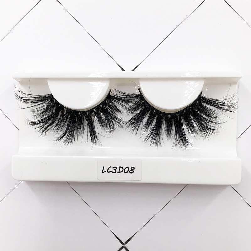 Lashes de visions de 25mm LC3D08