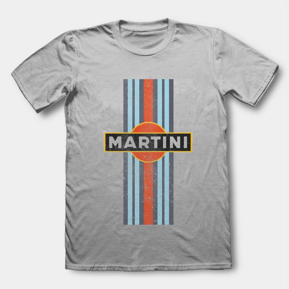Retro Martini Racing T Shirt Vintage Car Cotton Tops Tee Shirt For Mens Fun Shirt Designs For T Shirts From Fjdh08 10 06 Dhgate Com