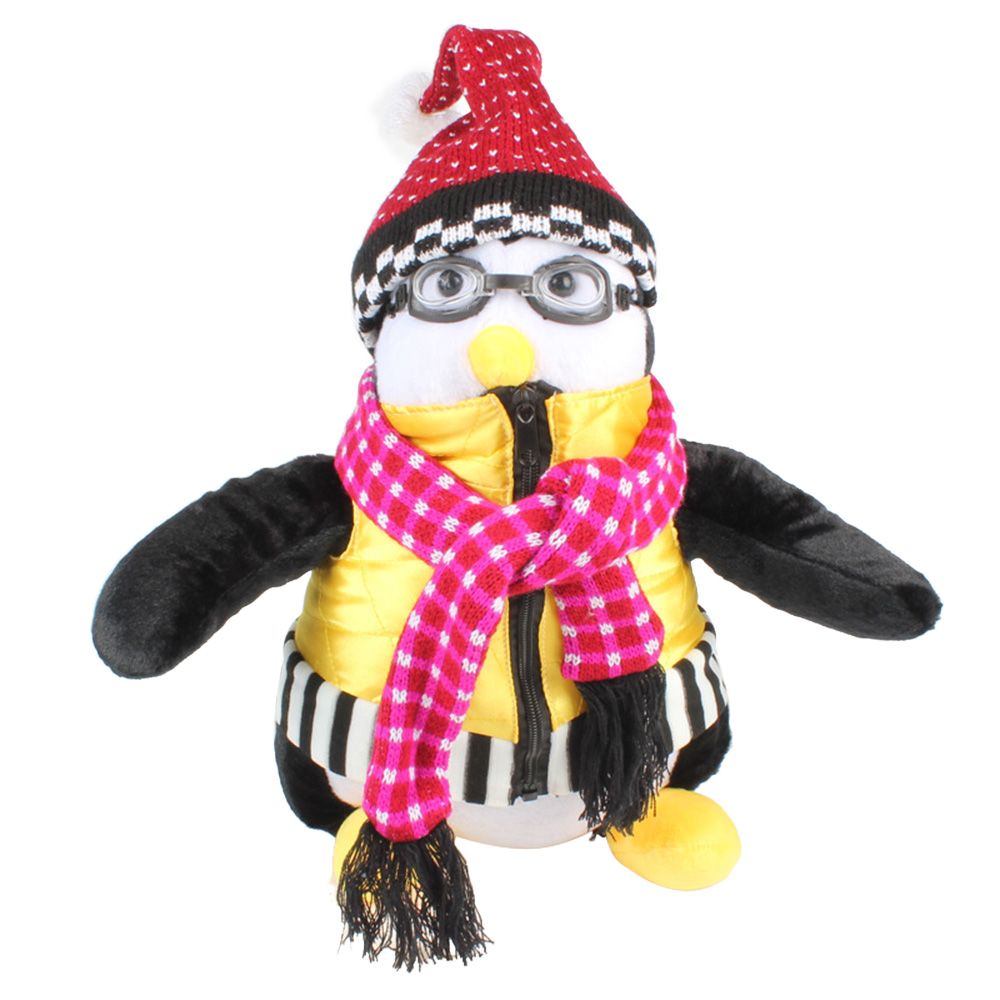 christmas penguin stuffed animal