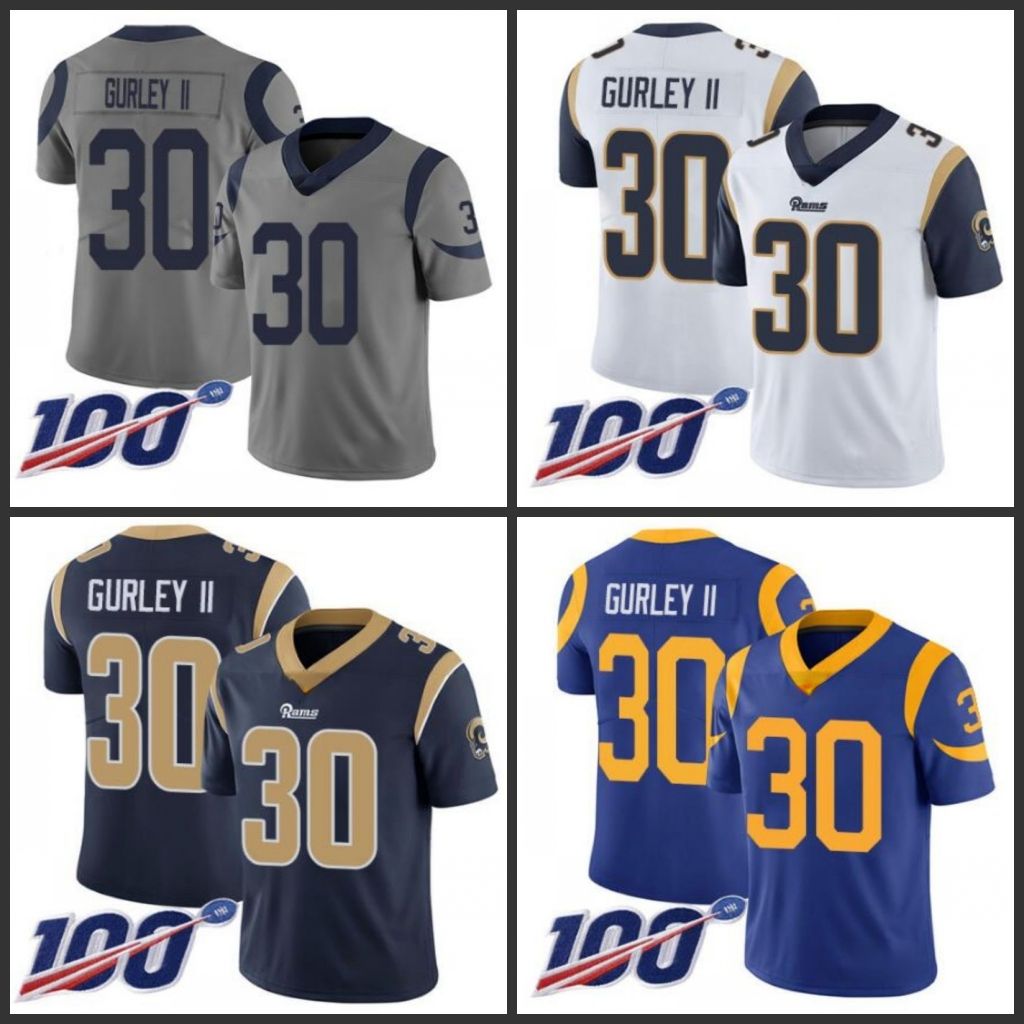 todd gurley stitched jersey
